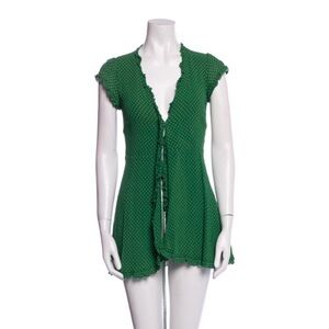 Reformation Polka Dot Mini Dress